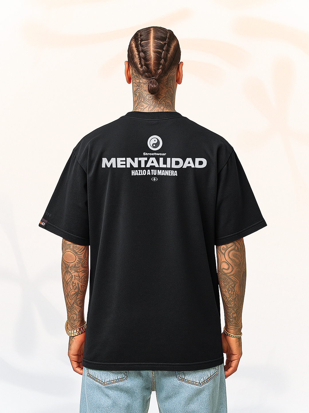 Camiseta oversize | YIN 003 Mentalidad
