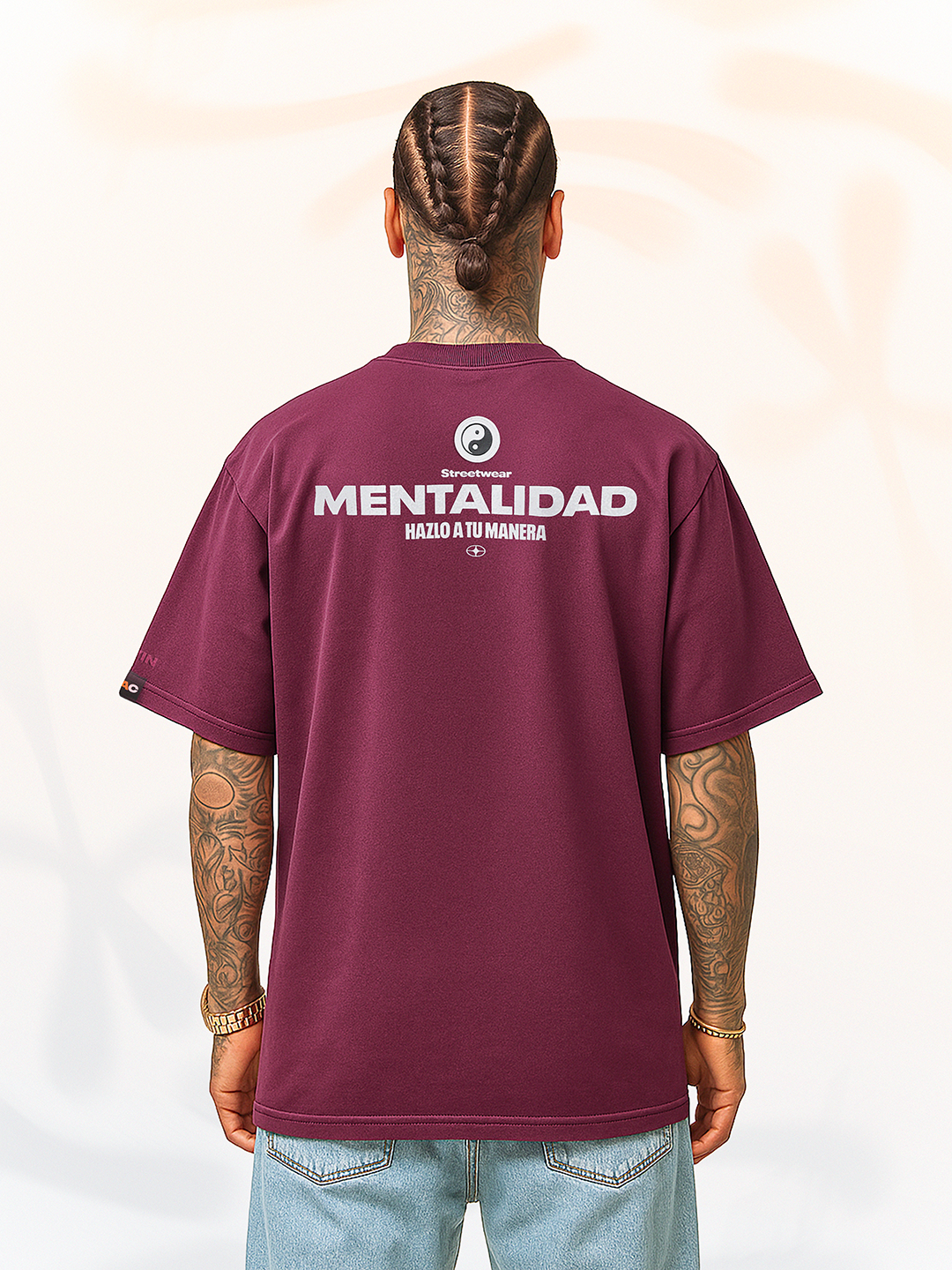 Camiseta oversize | YIN 003 Mentalidad
